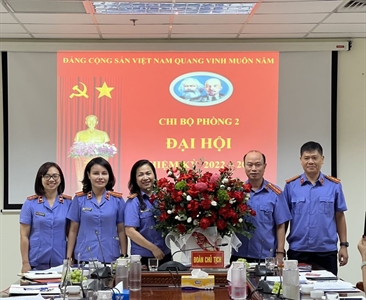 Phòng 2, Phòng 15 - Viện KSND thành phố Hà Nội tổ chức thành công Đại hội...